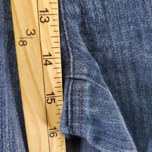 Oh Baby By Motherhood Jeans Women’s Medium Blue Bootcut Maternity Stretch - Picture 5 of 9